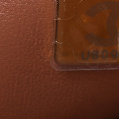 Chanel Lambskin Quilted Medium Double Flap Brown 7 of 13
