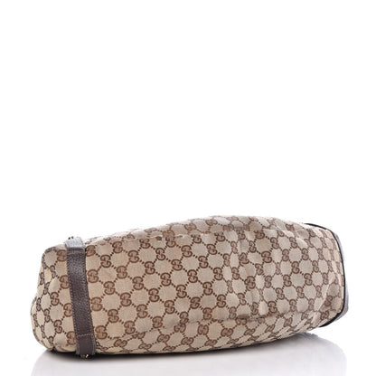 Gucci Monogram Medium Abbey Shoulder Bag Dark Brown 4 of 10