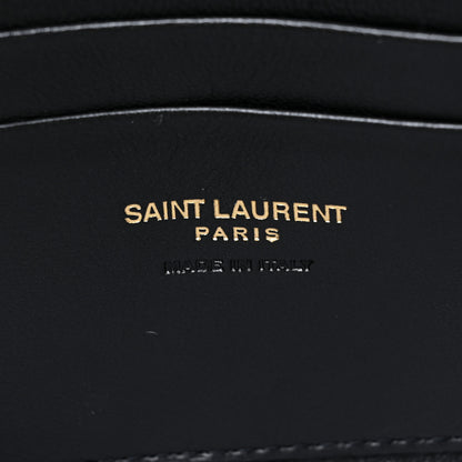 Saint Laurent Grain De Poudre Matelasse Monogram Mini Lou Camera Bag Crema Soft 7 of 10