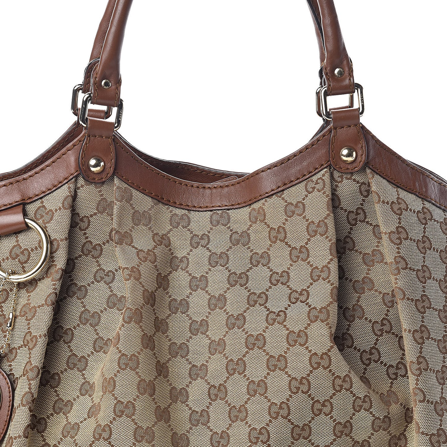Monogram Large Sukey Tote Brown