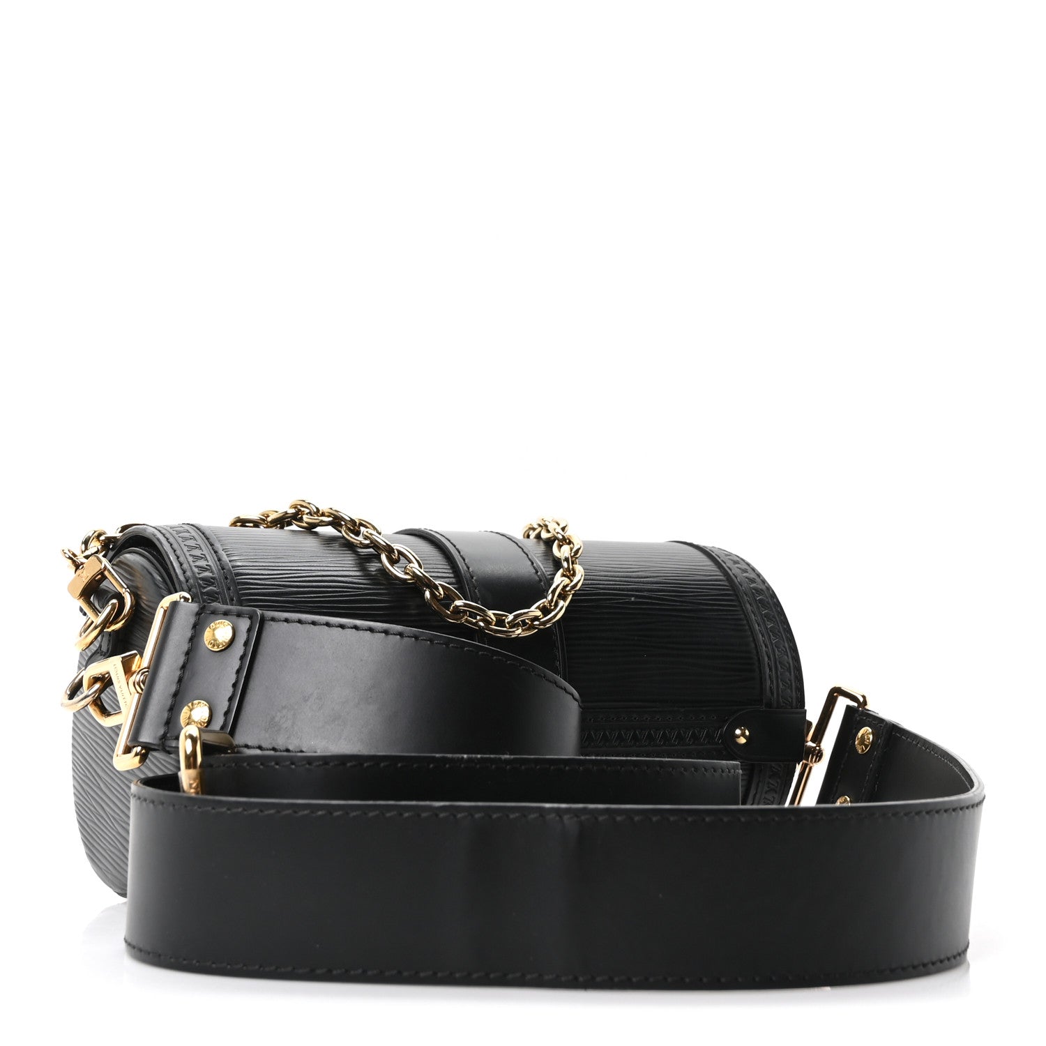 Louis Vuitton Epi Papillon Trunk Black 3 of 9