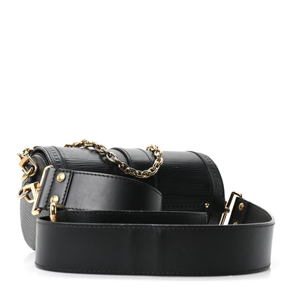 Louis Vuitton Epi Papillon Trunk Black 3 of 9
