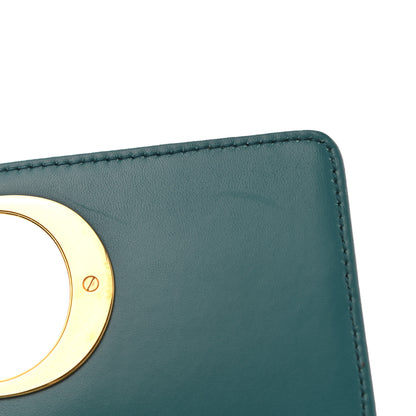 Christian Dior Lambskin Cannage Small Caro Bag Deep Ocean 14 of 14