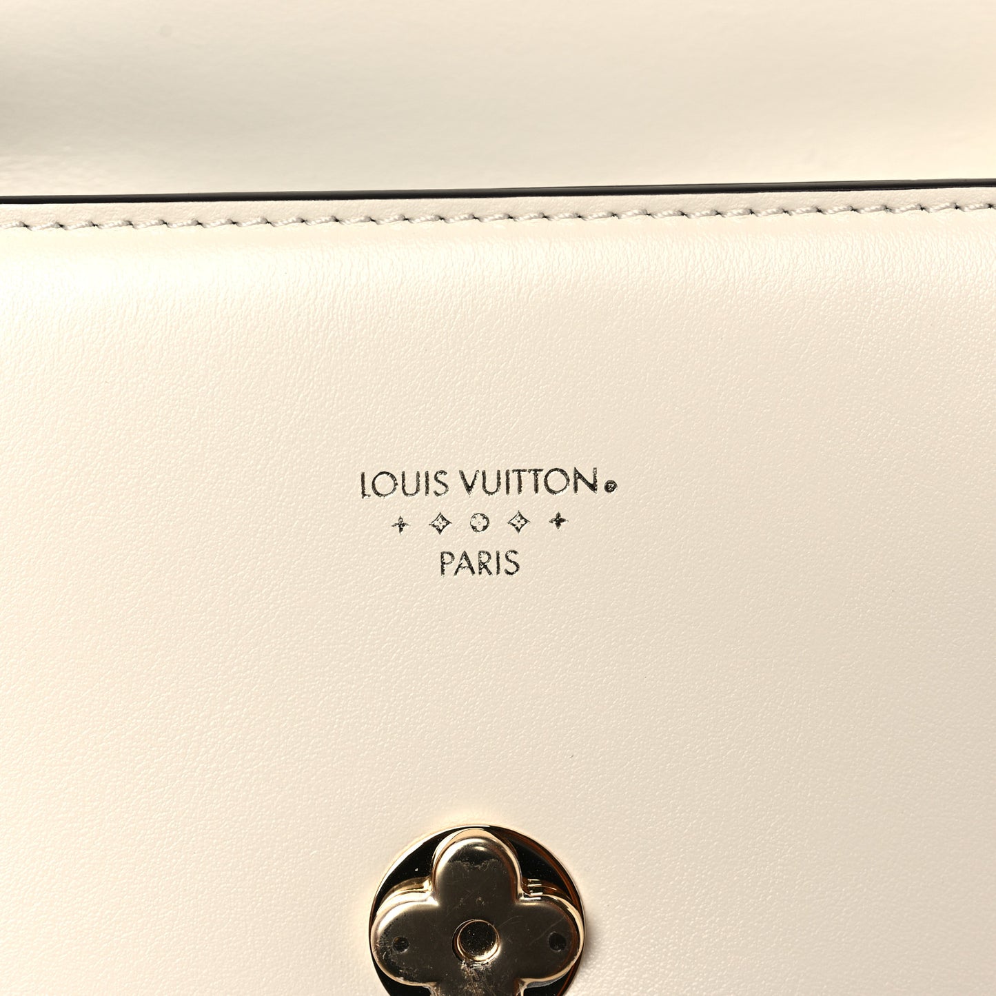 Smooth Calfskin LV Pont 9 Cream