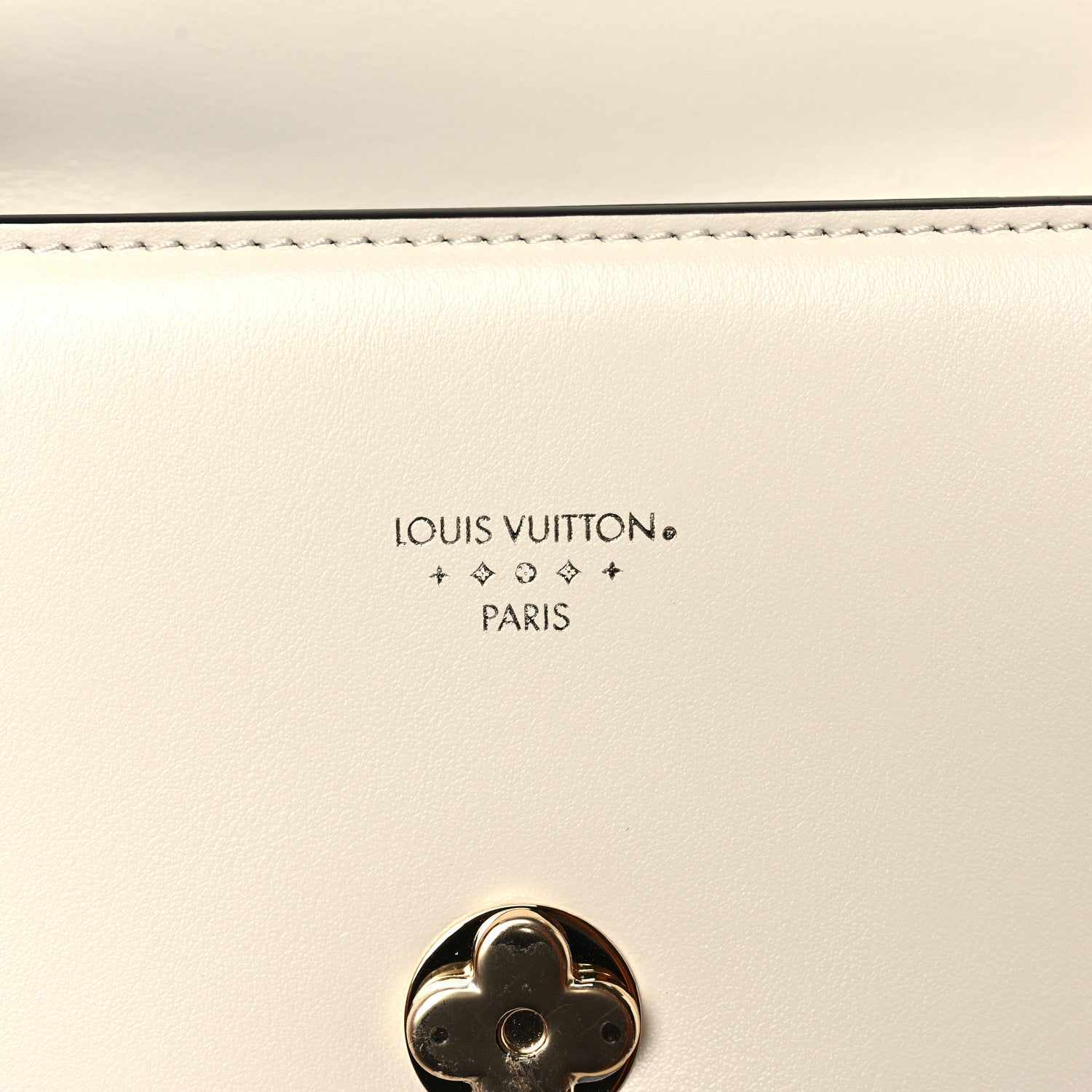 Louis Vuitton Smooth Calfskin LV Pont 9 Cream 8 of 8