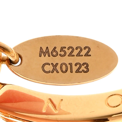 Louis Vuitton Metal Eclipse Bag Charm Key Holder Gold 4 of 5