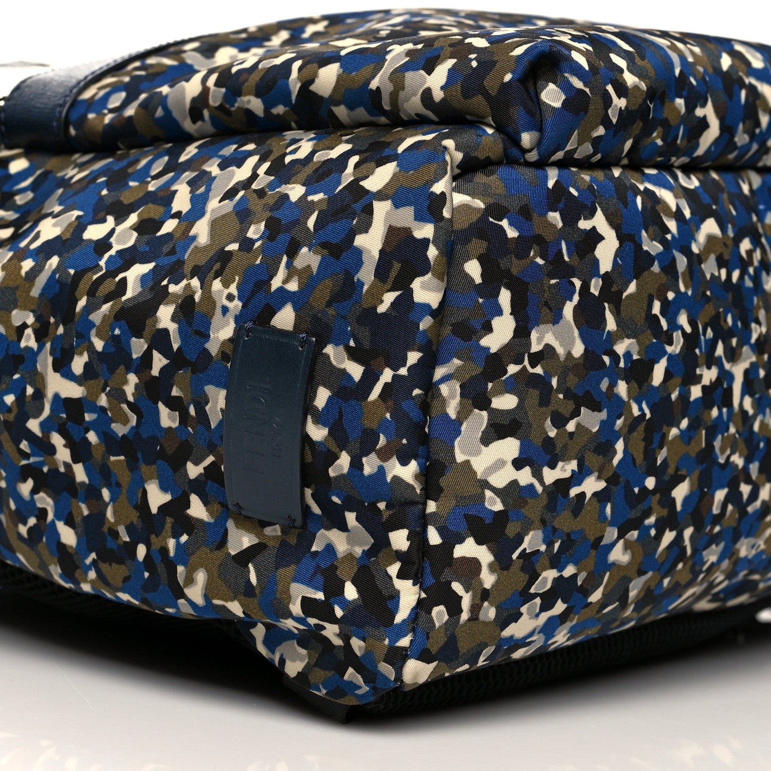 Fendi Nylon Vitello Elite Flamingo Granite Lightning Monster Eyes Backpack Military Lavagna Multicolor 8 of 10