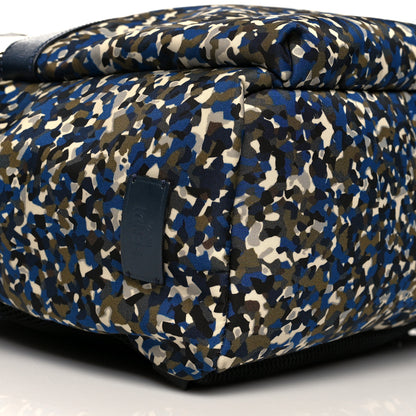 Fendi Nylon Vitello Elite Flamingo Granite Lightning Monster Eyes Backpack Military Lavagna Multicolor 8 of 10