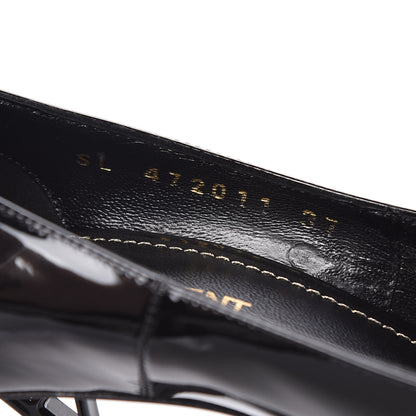 Saint Laurent Patent Opyum 110 Pumps 37 Black 8 of 8