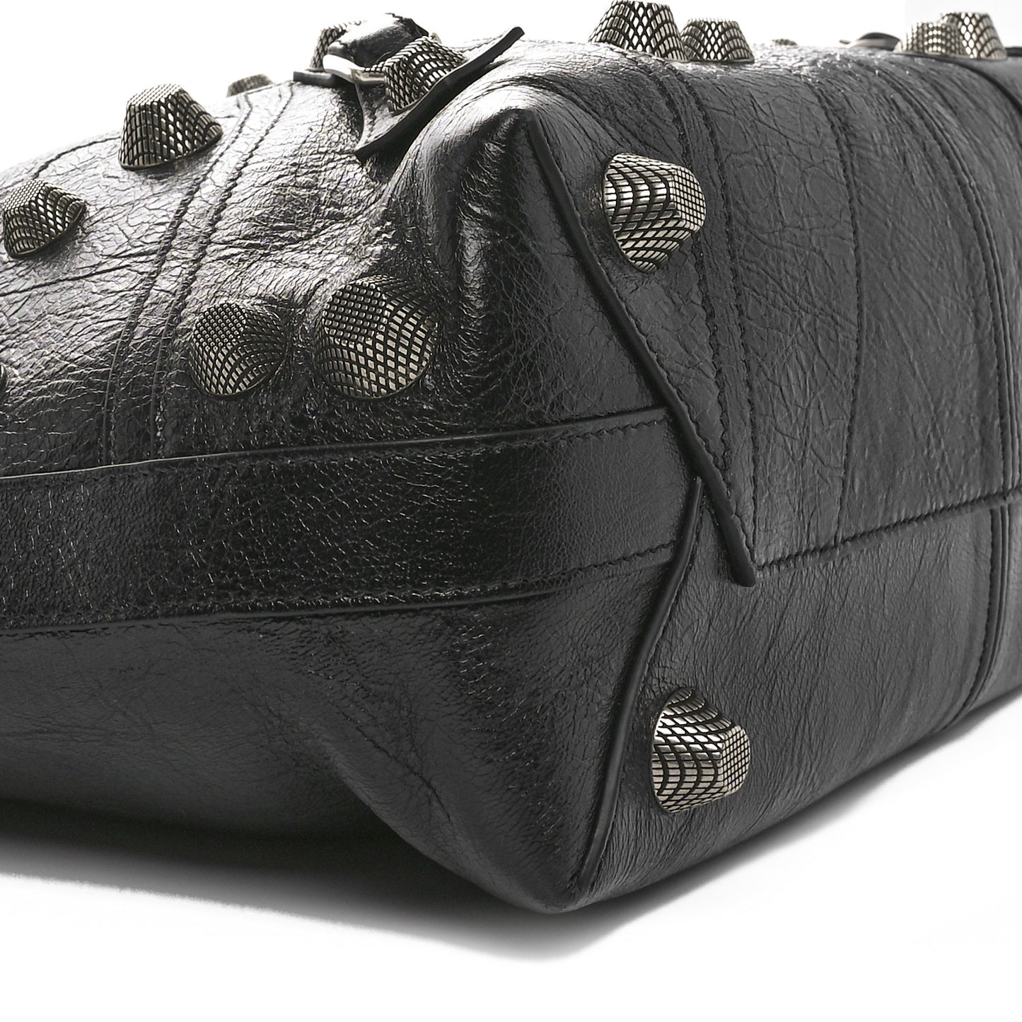 Agneau Arena Medium Le Cagole Carry All Bag Black