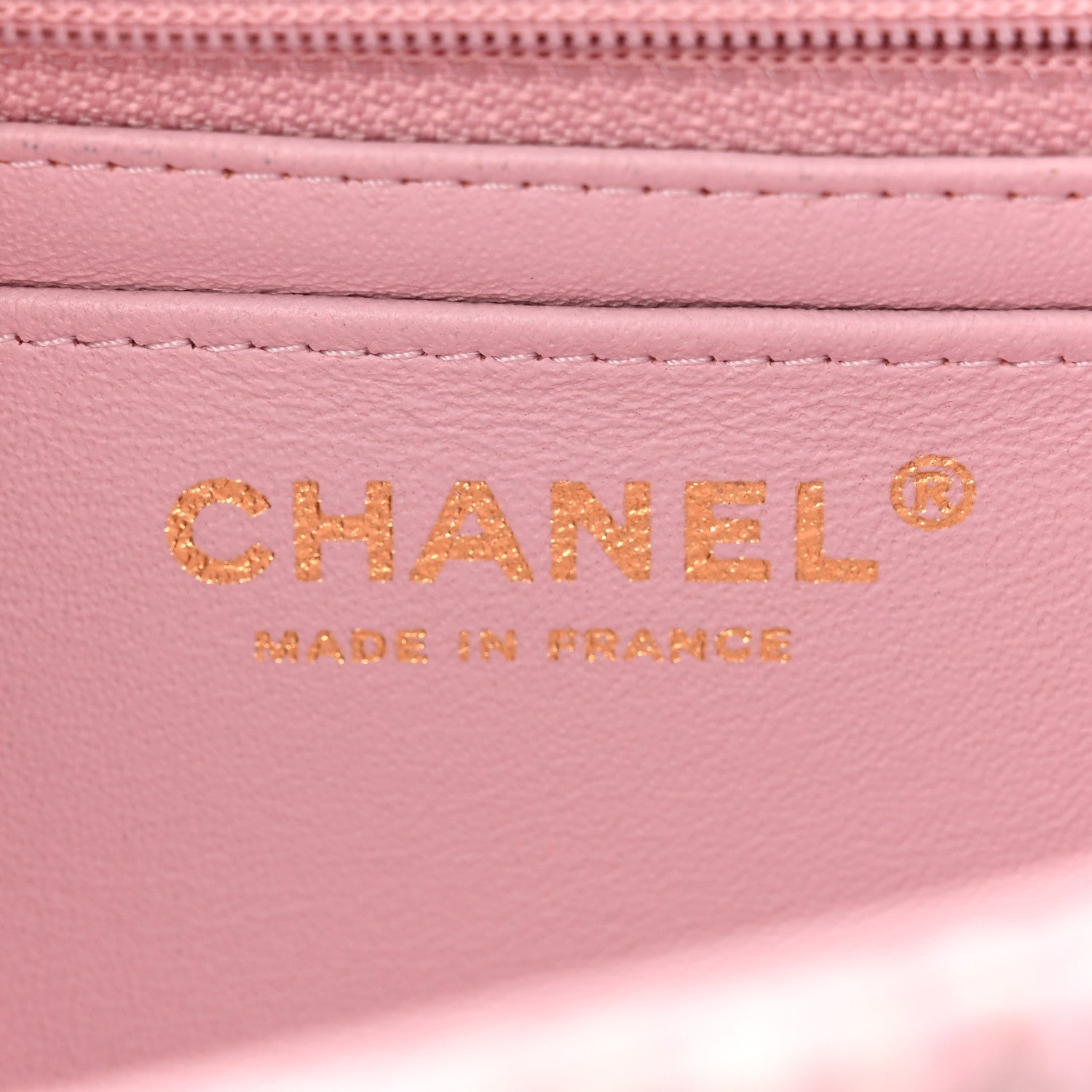 Chanel Tweed Quilted Mini Rectangular Flap Pink 6 of 10