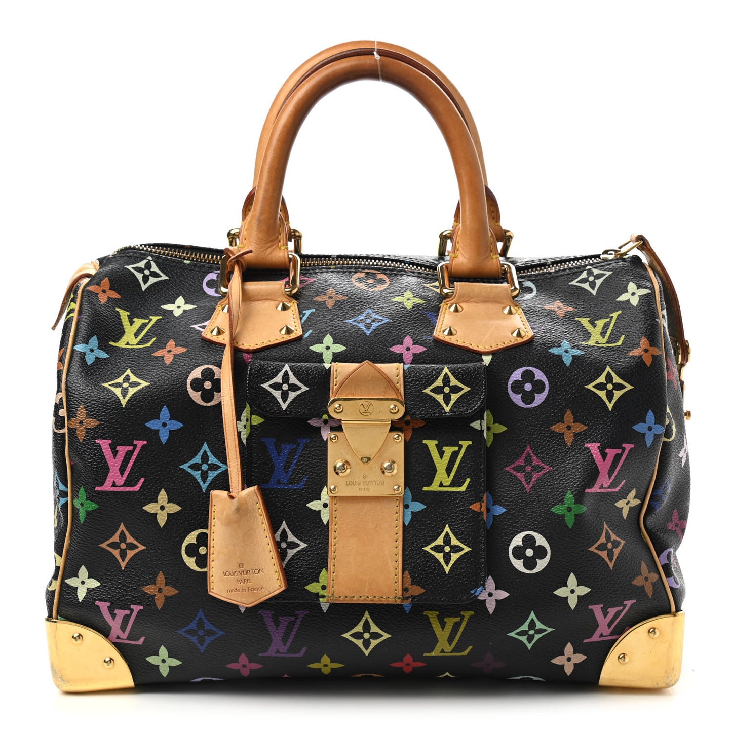 Monogram Multicolor Speedy 30 Black