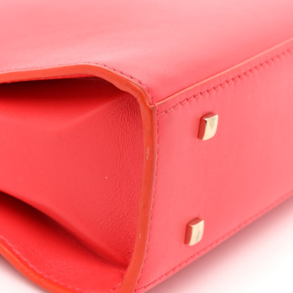 Delvaux Calfskin Mini Tempete Satchel Red 15 of 18