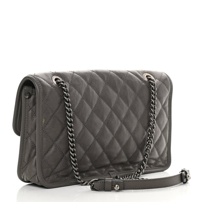 Chanel Caviar Quilted Medium French Riviera Flap Grey 3 of 14