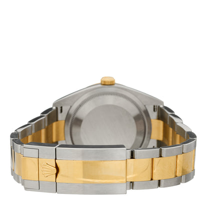 Rolex Stainless Steel 18K Yellow Gold 36mm Oyster Perpetual Explorer Watch Black 124273 3 of 5