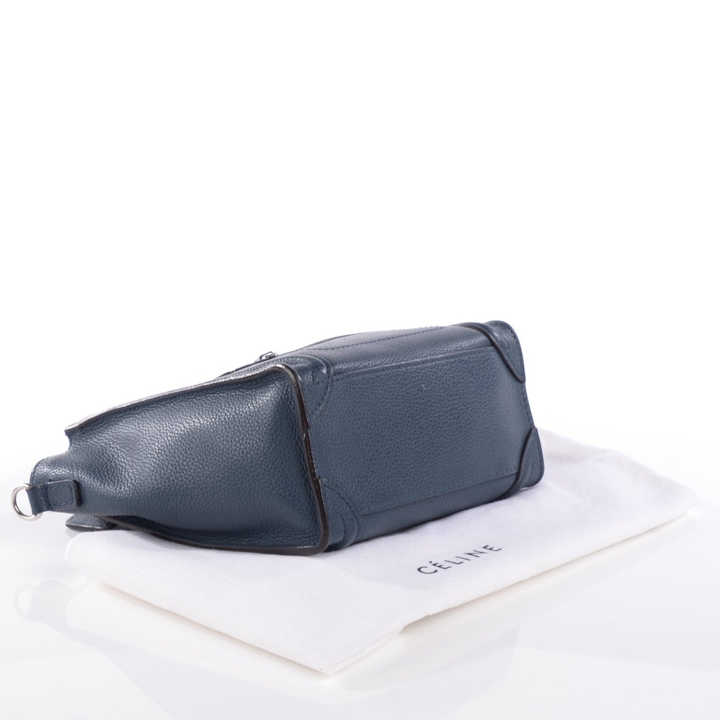 Drummed Calfskin Nano Luggage Orage