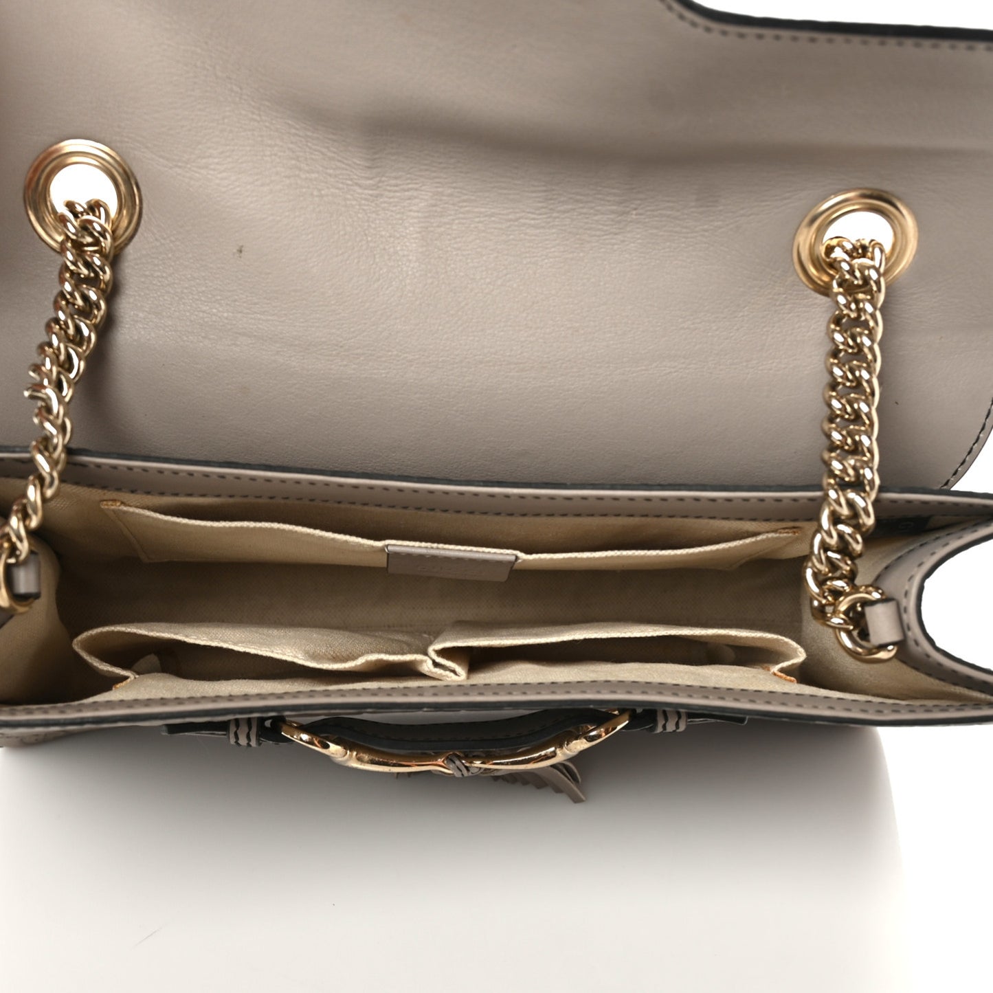 Soft Guccissima Medium Emily Chain Shoulder Bag Storm Grey