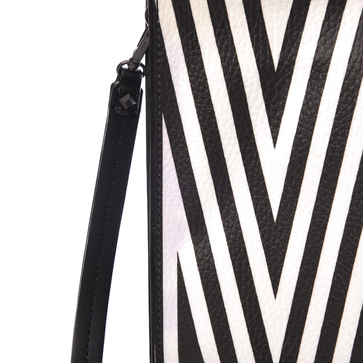 MCM Calfskin Tobias Rehberger Print Pouch Purple 12 of 13