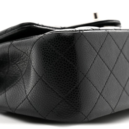 Chanel Caviar Quilted Mini Square Flap Black 9 of 10