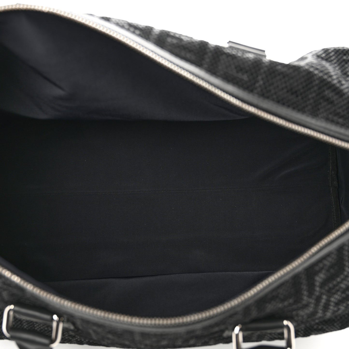 Mesh Vitello Century FF 1974 Embossed Medium Weekender Black