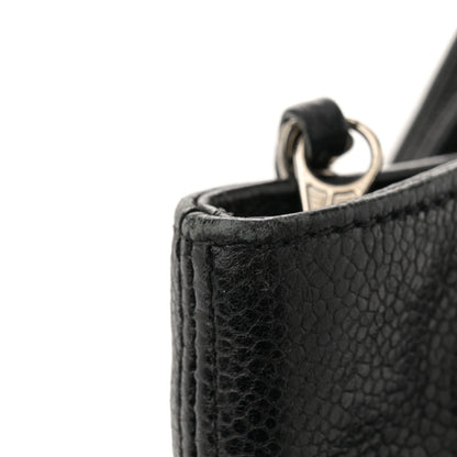 Chanel Caviar CC Shopper Tote Black 12 of 13