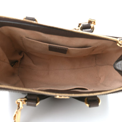 Gucci GG Supreme Monogram Small Ophidia Tote Bag Brown 5 of 9