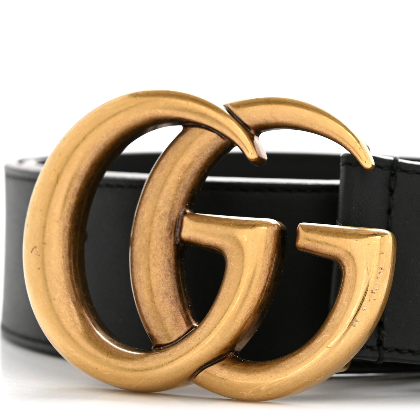Calfskin Double G 40mm Belt 80 32 Black