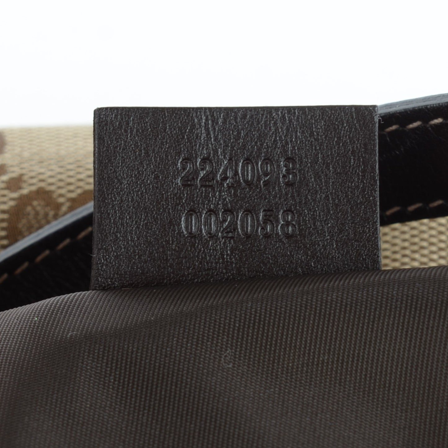 Monogram Cosmetic Case Brown