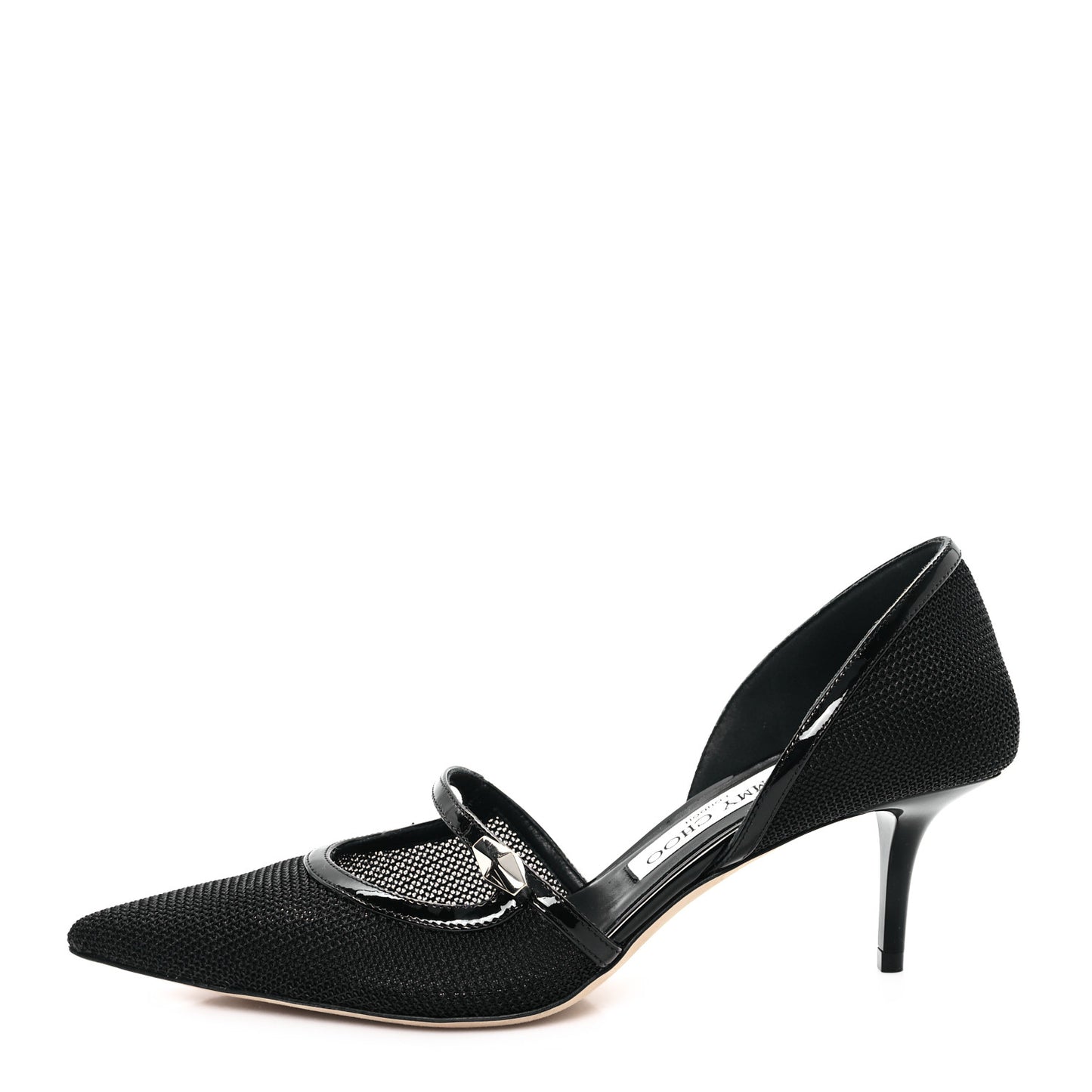 Mesh Patent Carolyn 60 Pumps 36.5 Black