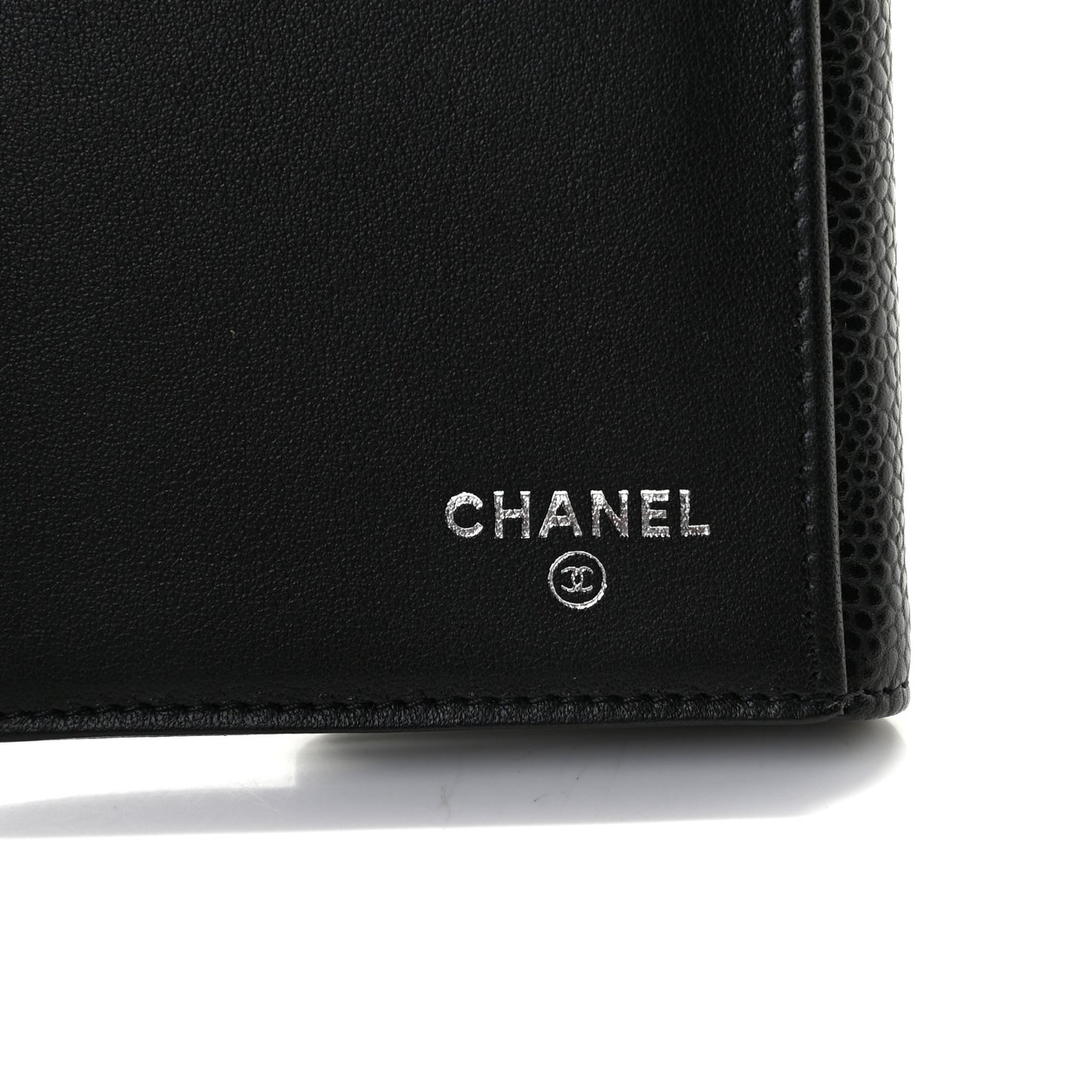 Caviar Timeless CC French Long Wallet Black