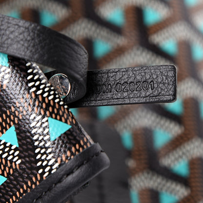 Goyard Goyardine Saint Louis Claire Voie PM Black Blue 7 of 10
