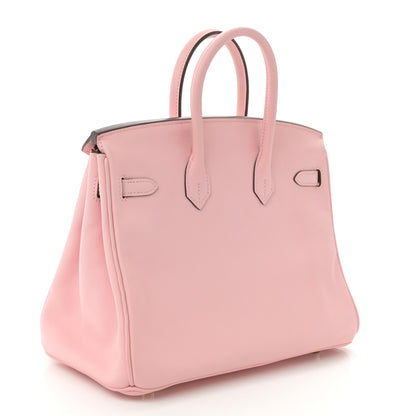 Hermes Swift Birkin 25 Rose Sakura 3 of 13