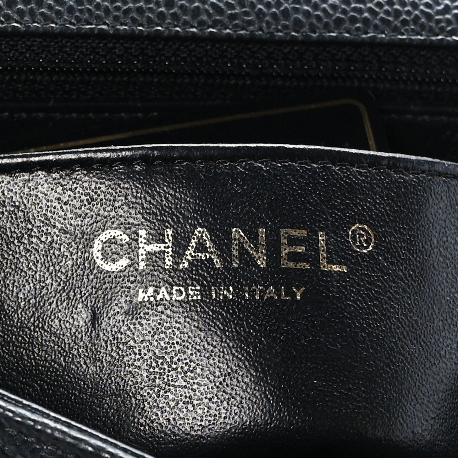 Chanel Caviar Quilted Mini Rectangular Flap Black 7 of 9