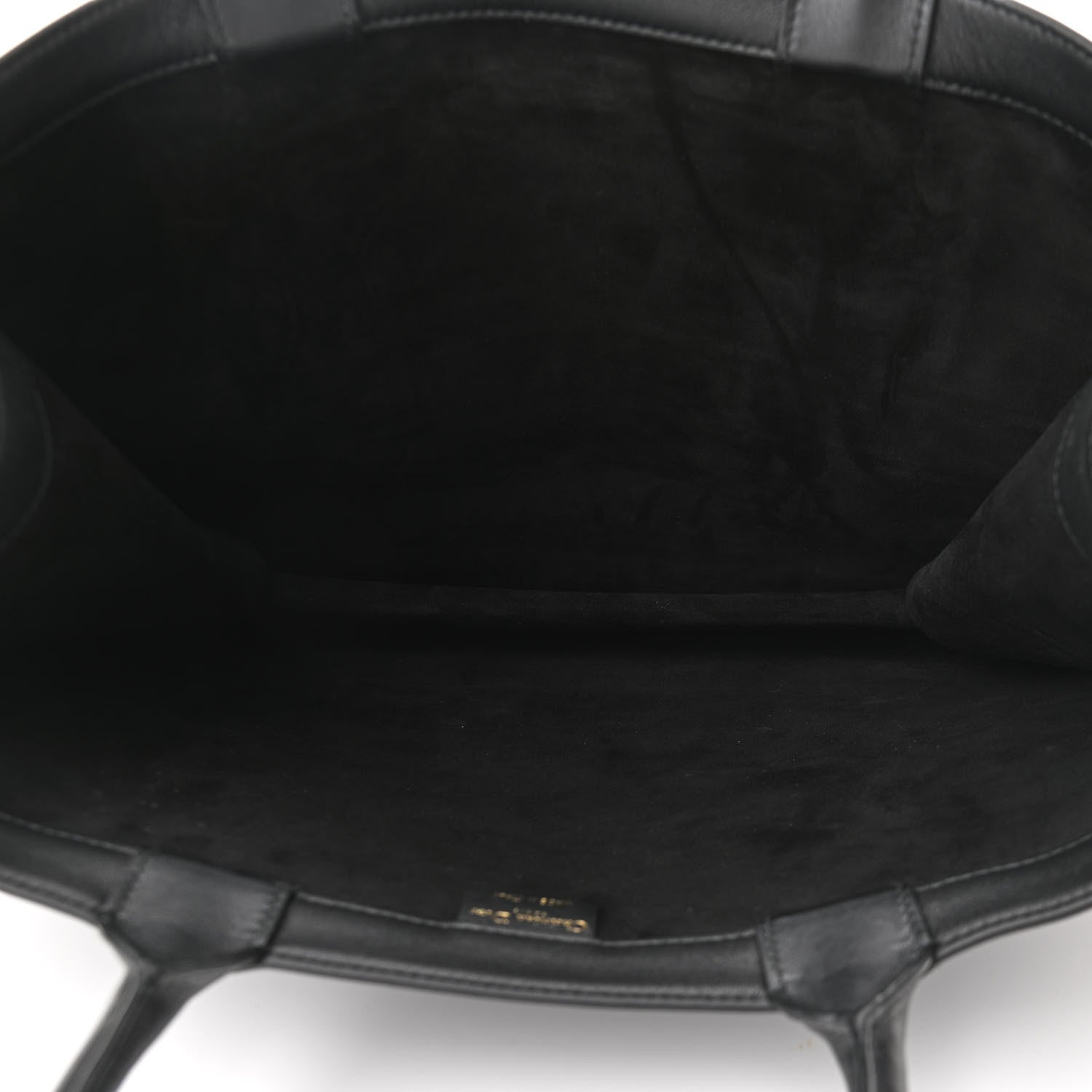Christian Dior Calfskin Embossed Large Book Tote Black 5 of 10