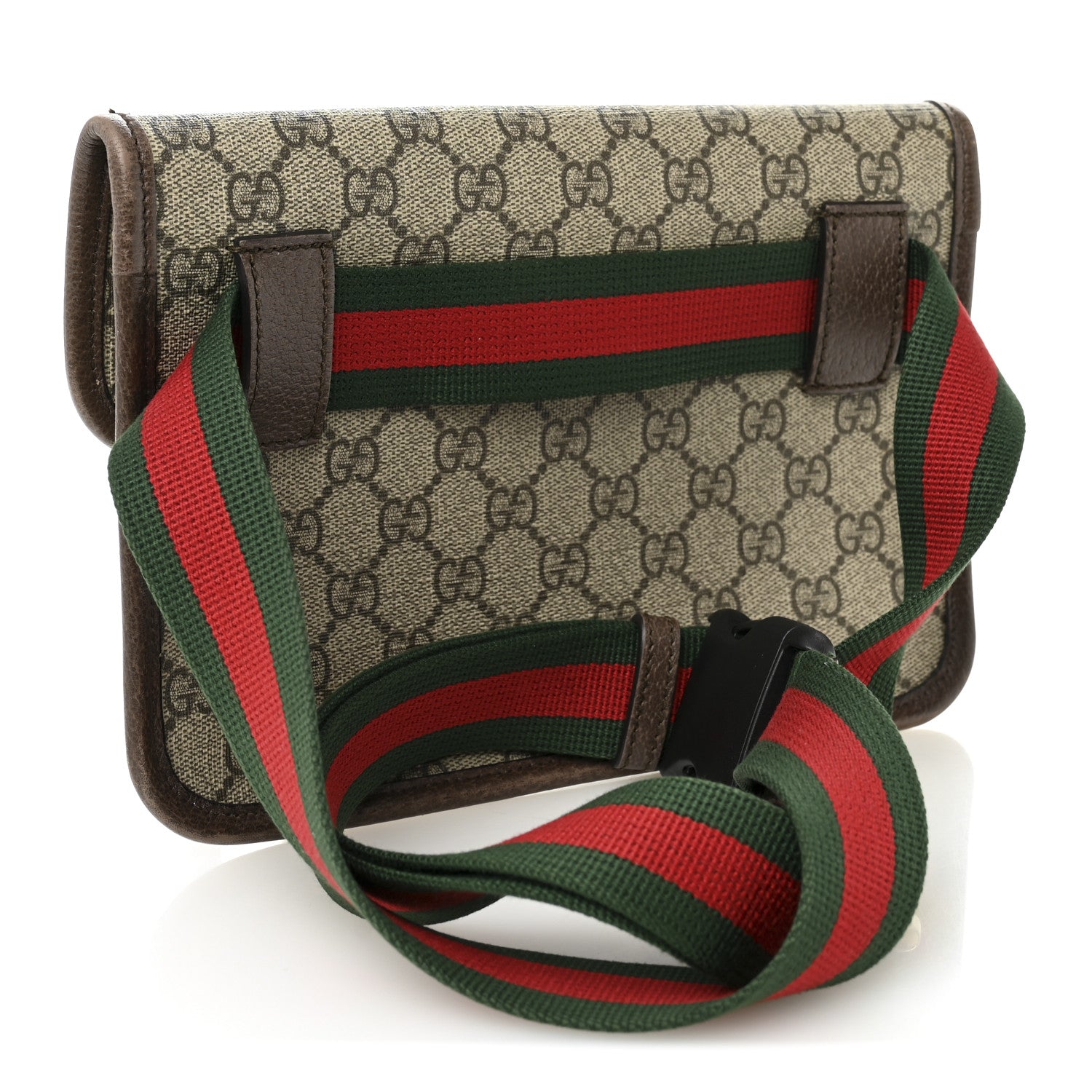 Gucci GG Supreme Monogram Neo Vintage Web Belt Bag Brown 3 of 13