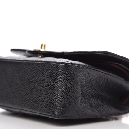 Chanel Caviar Quilted Small Double Flap Black 7 of 11