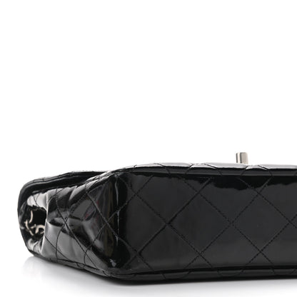Chanel Patent Quilted Medium Single Flap Black 7 of 10