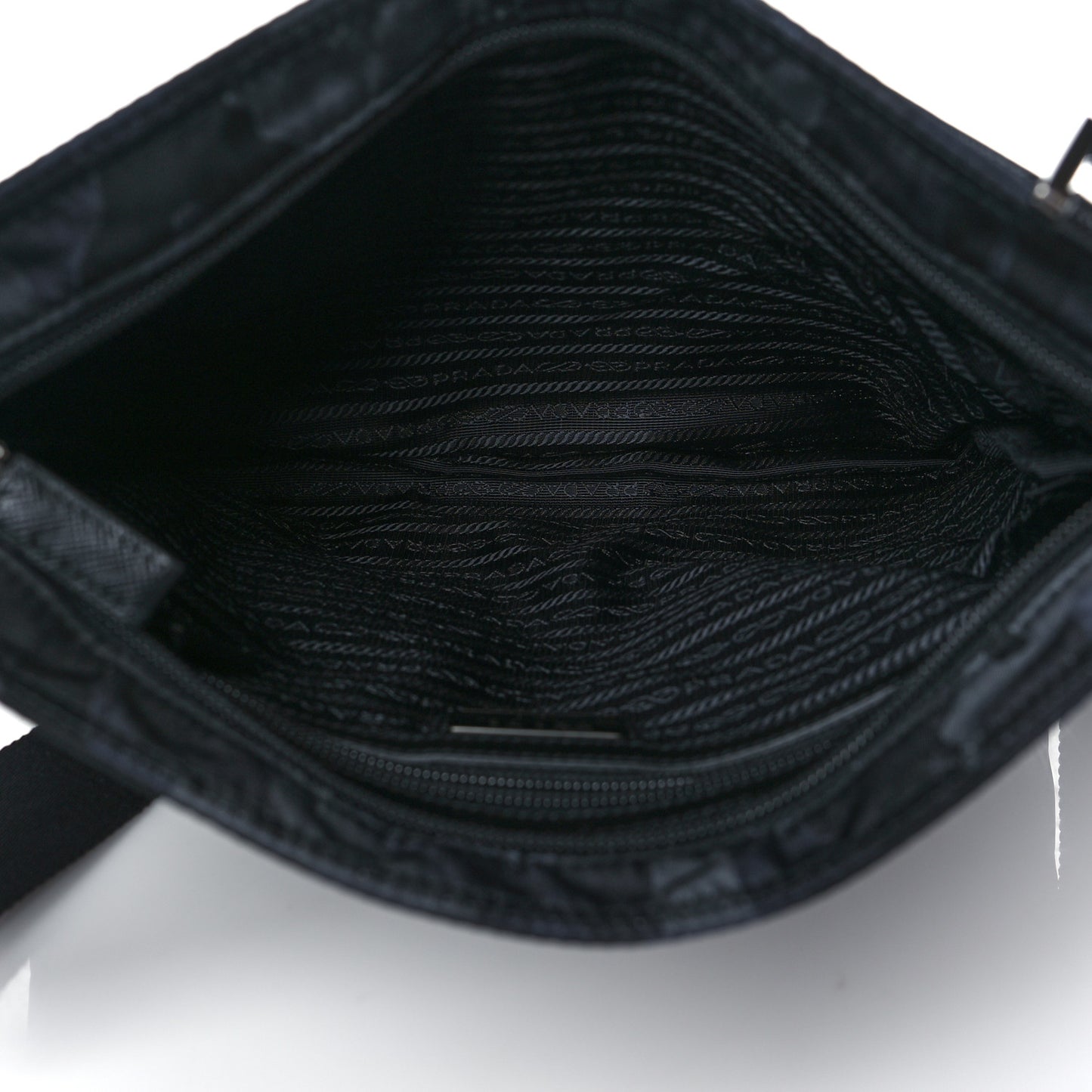 Tessuto Nylon Camouflage Flat Messenger Fumo