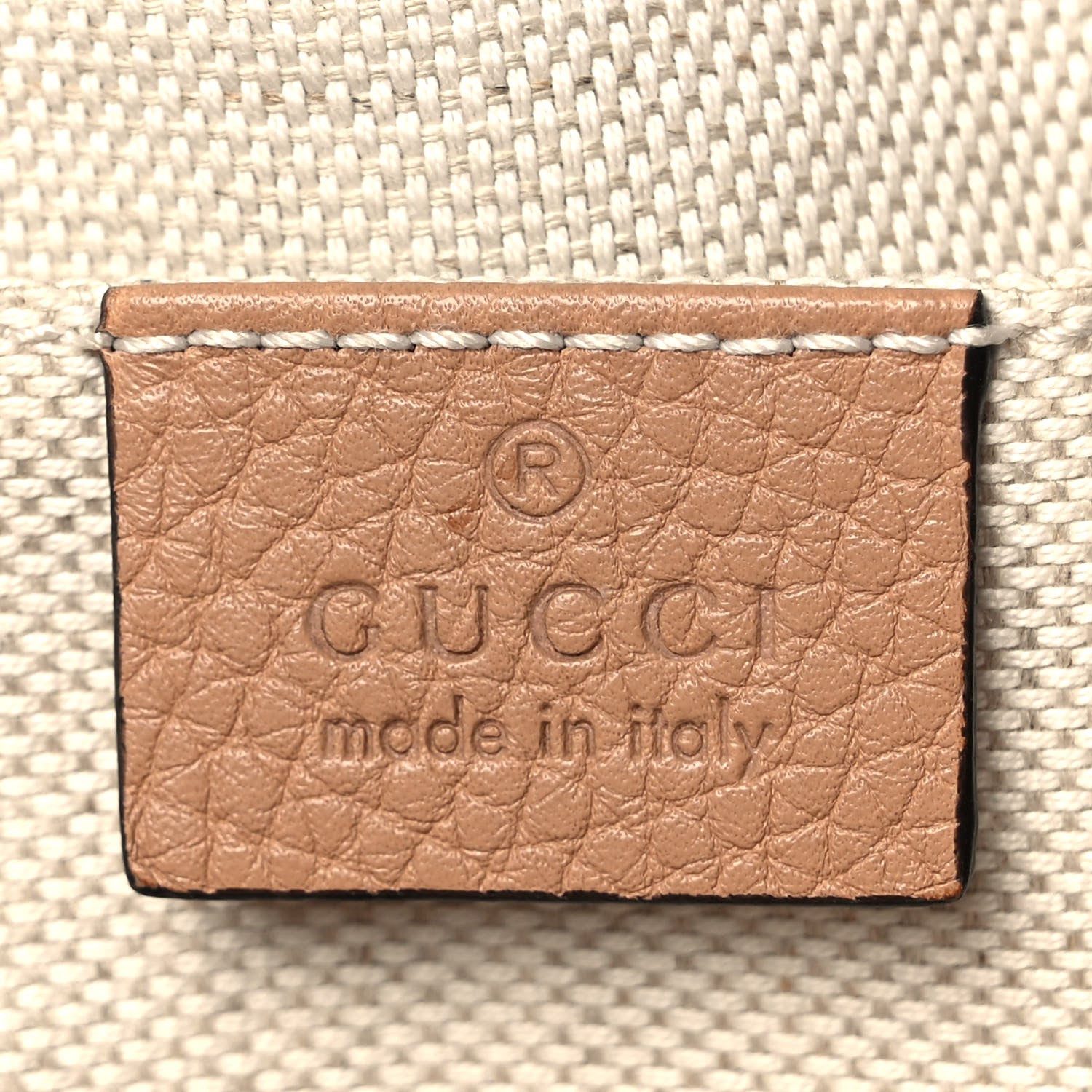 Gucci Pebbled Calfskin Small Soho Disco Bag Camelia 6 of 9