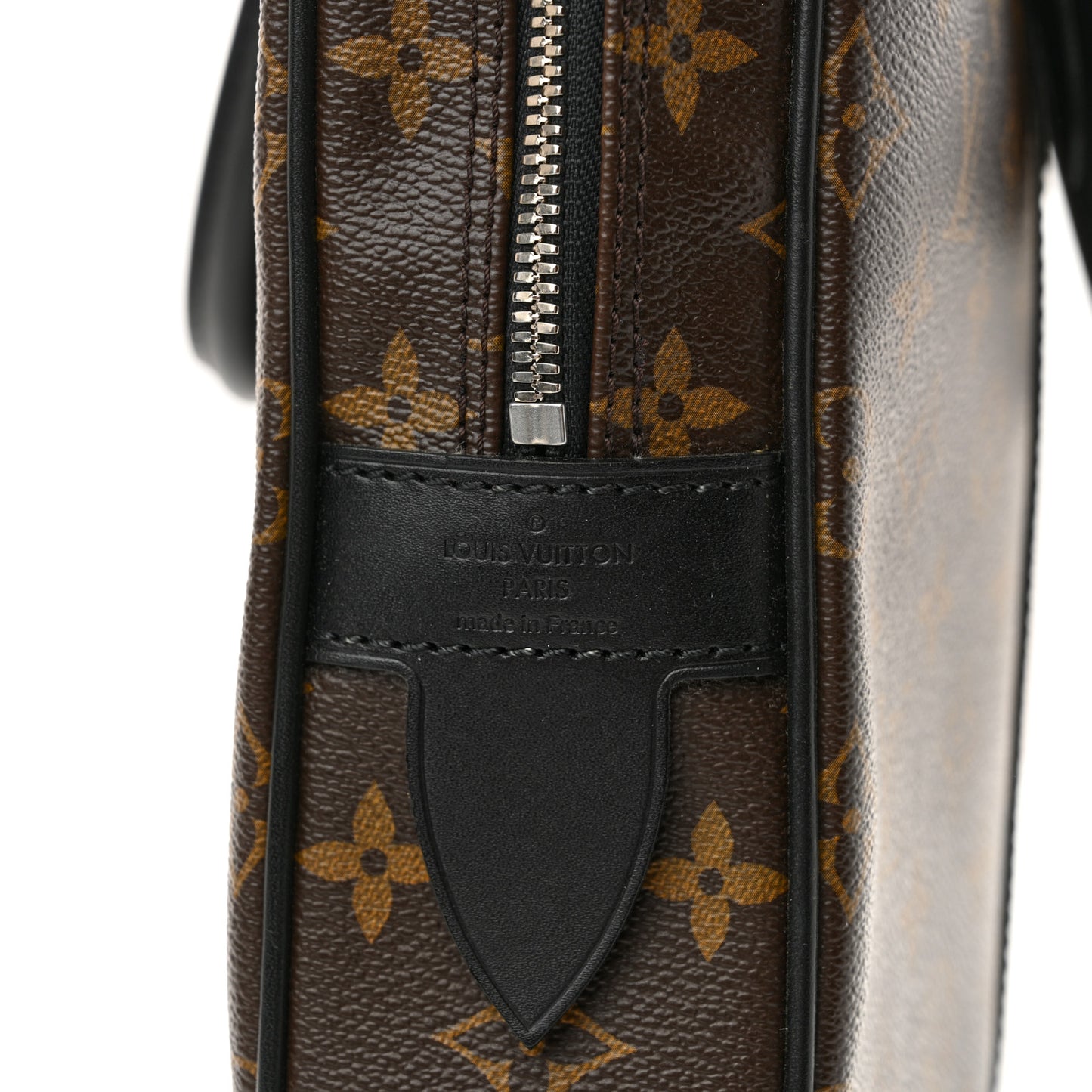 Monogram Macassar Porte Documents Voyage Soft Briefcase