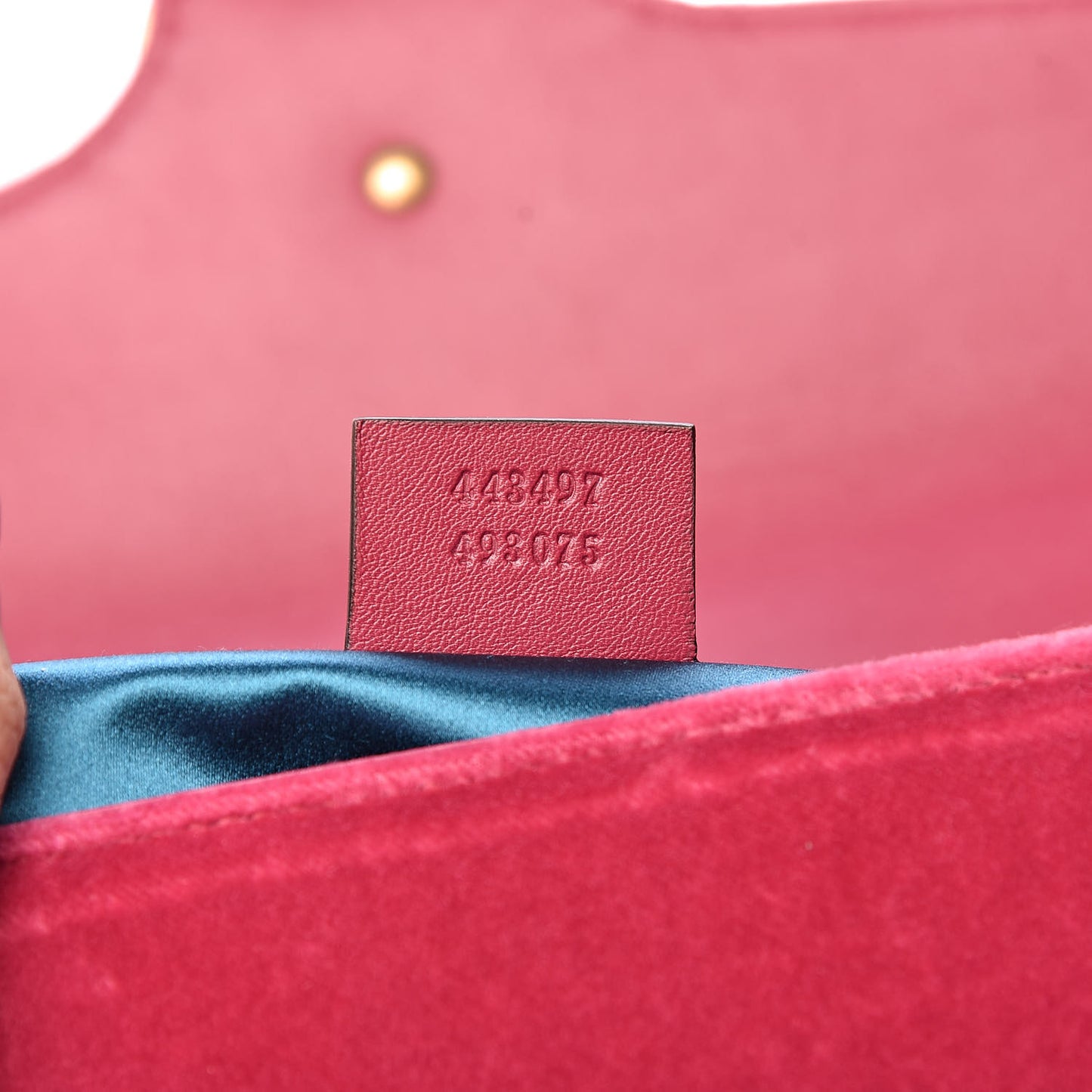 Velvet Matelasse Small GG Marmont Shoulder Bag Light Raspberry Rose