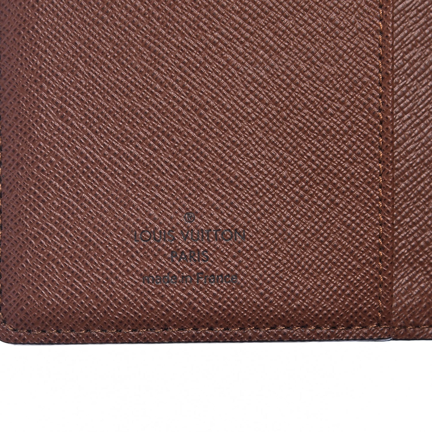 Monogram Pocket Agenda Cover