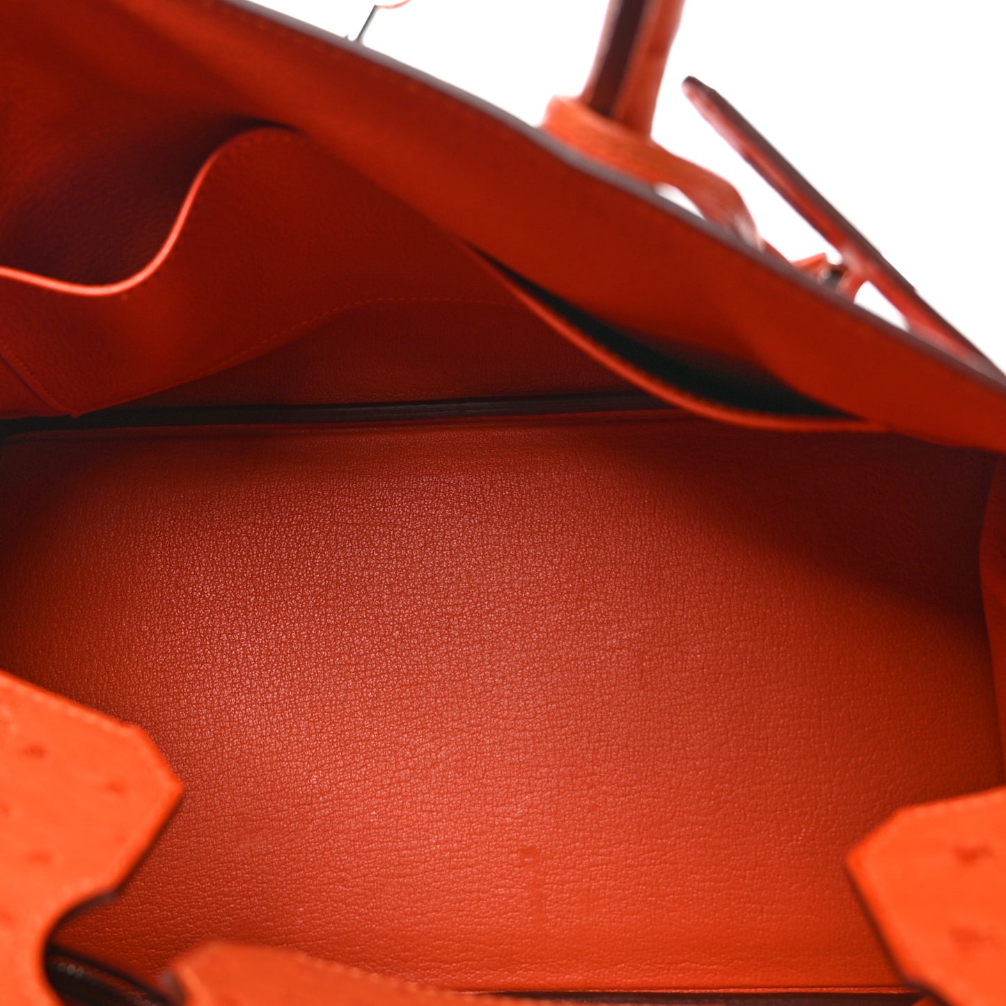 Ostrich Birkin 30 Orange