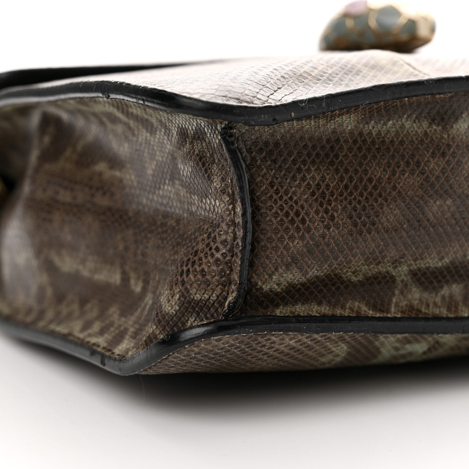 Bulgari Karung Serpenti Forever Crossbody Mint 9 of 13