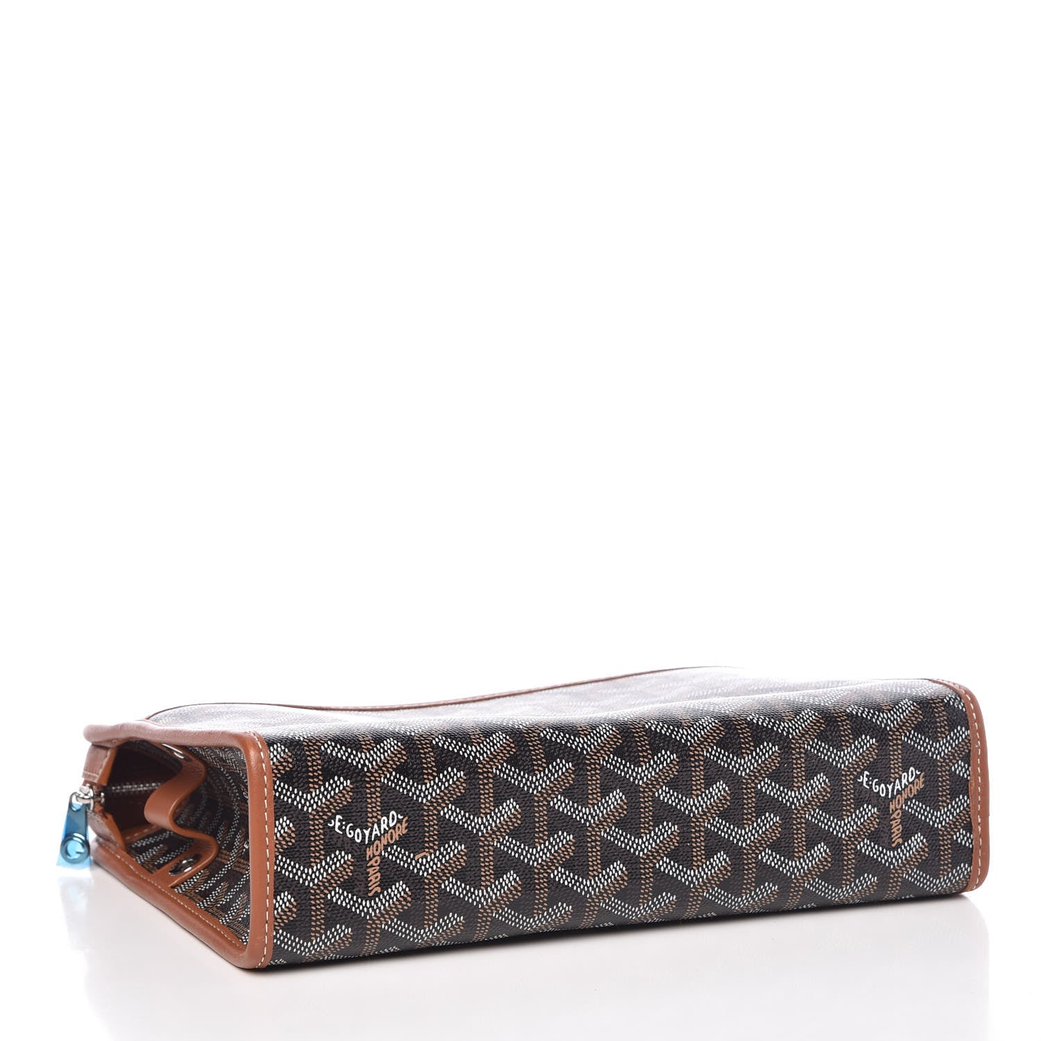 Goyard Goyardine Jouvence MM Toiletry Pouch Black Gold 4 of 8
