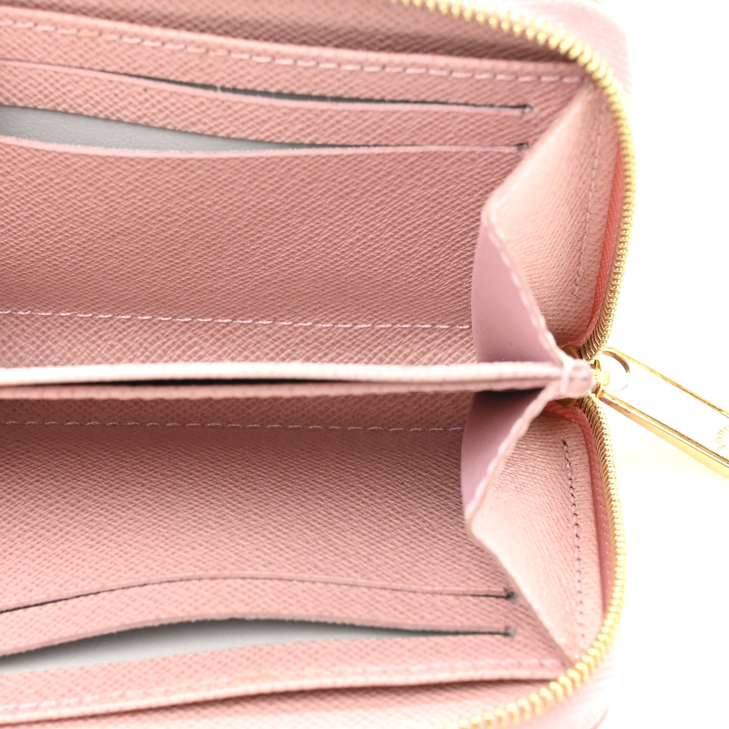 Damier Azur Zippy Coin Purse Rose Ballerine