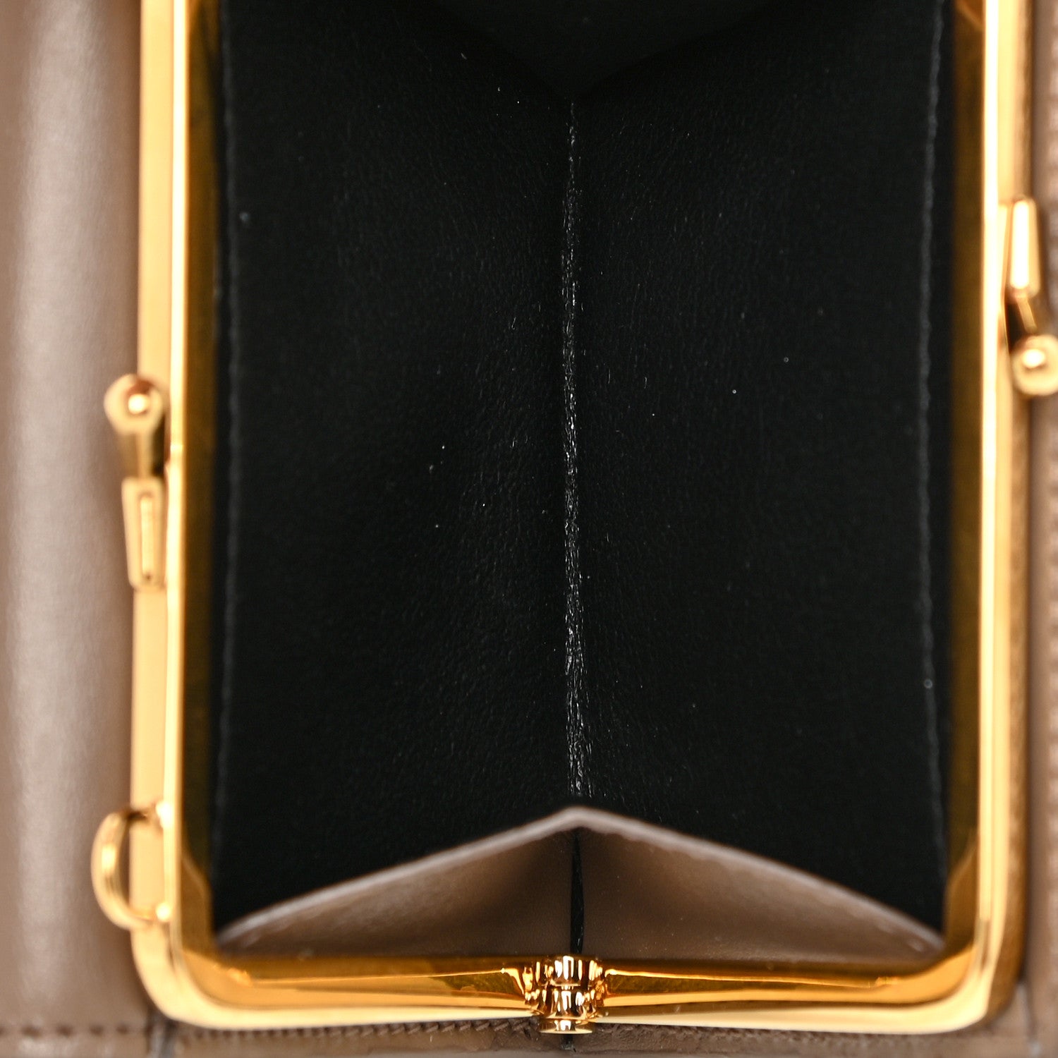 Saint Laurent Smooth Calfskin Monogram Rider Belt Bag Taupe 5 of 11