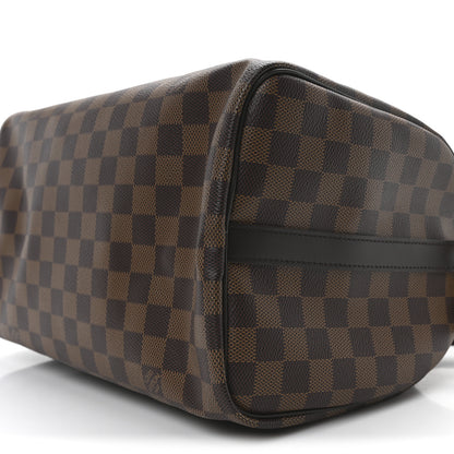 Louis Vuitton Damier Ebene Speedy Bandouliere 30 9 of 9