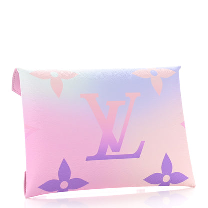 Louis Vuitton Monogram Giant Spring In The City Kirigami Pochette Set Sunrise Pastel Midnight Fuchsia Sunset Kaki 4 of 8