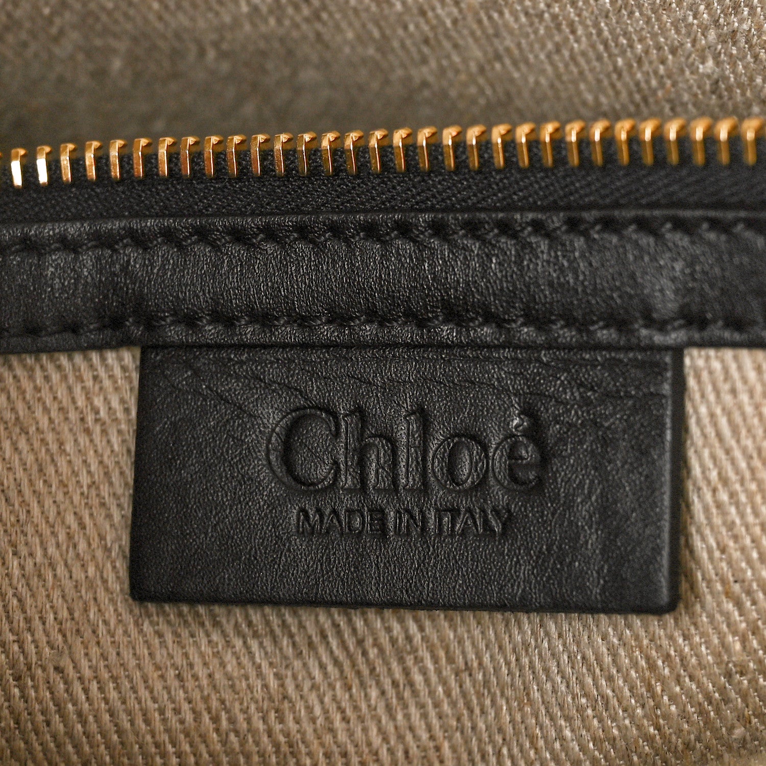 Chloe Calfskin Studded Medium Marcie Satchel Black 6 of 8